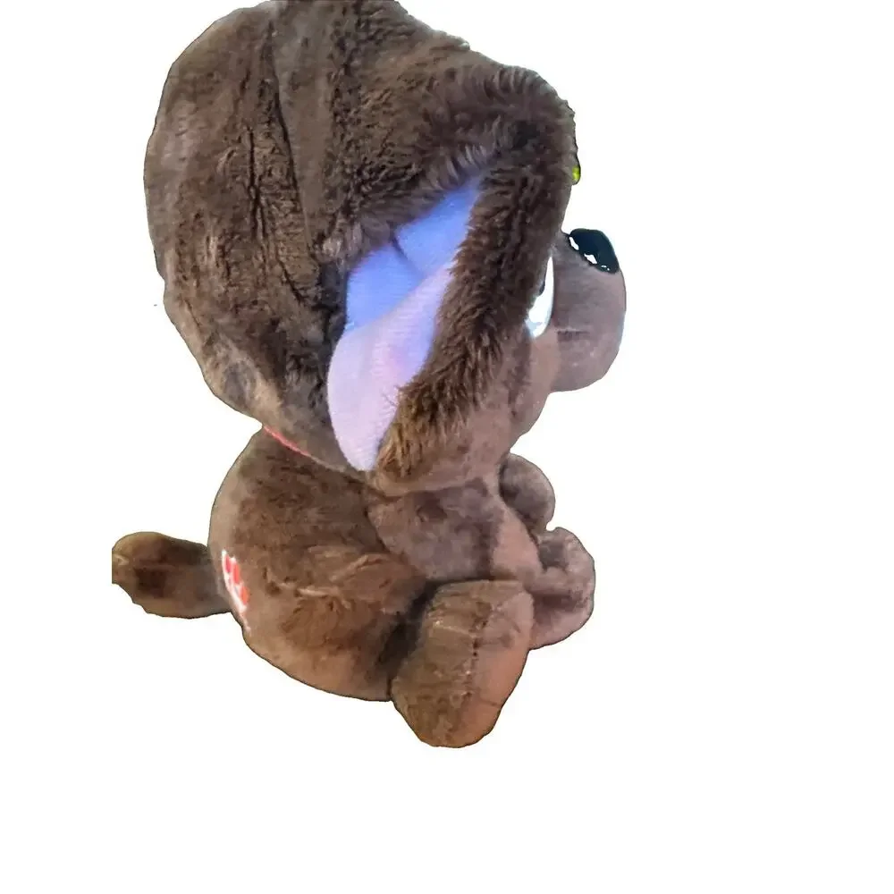 Little Tikes Rescue Tales RT Puppy Dog Plush Chocolate Lab Pup Stuffed Toy 10”